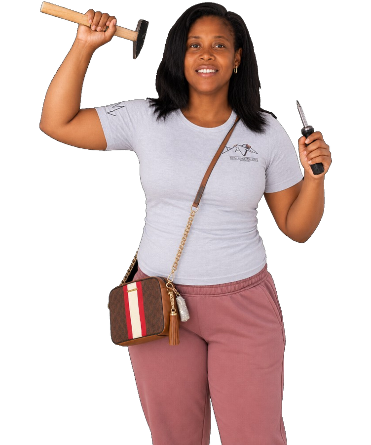 Unique Decor Home Renovations team member with tools