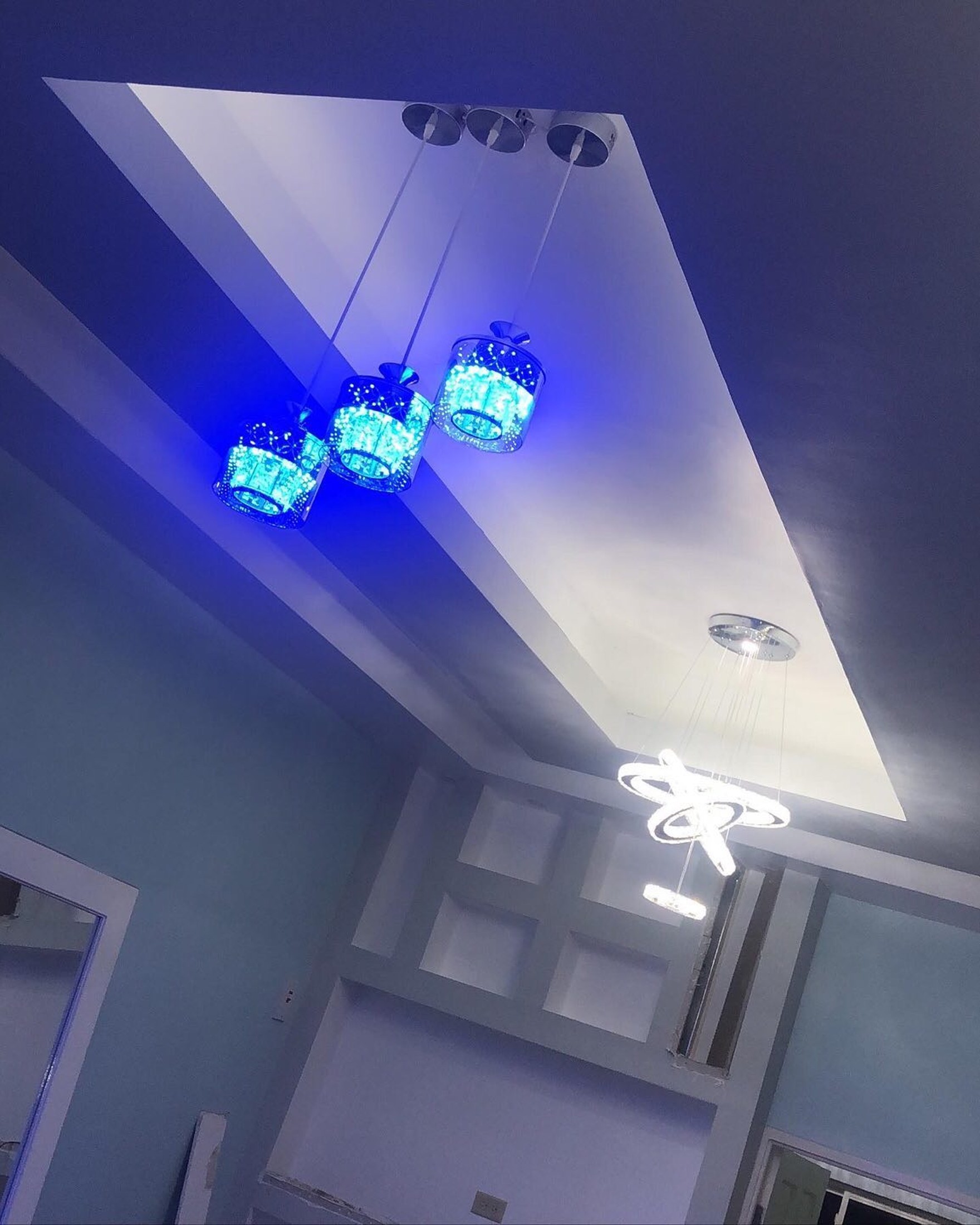 Pendant & ring chandelier